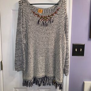 Ruby Red size 3c Knit Tunic